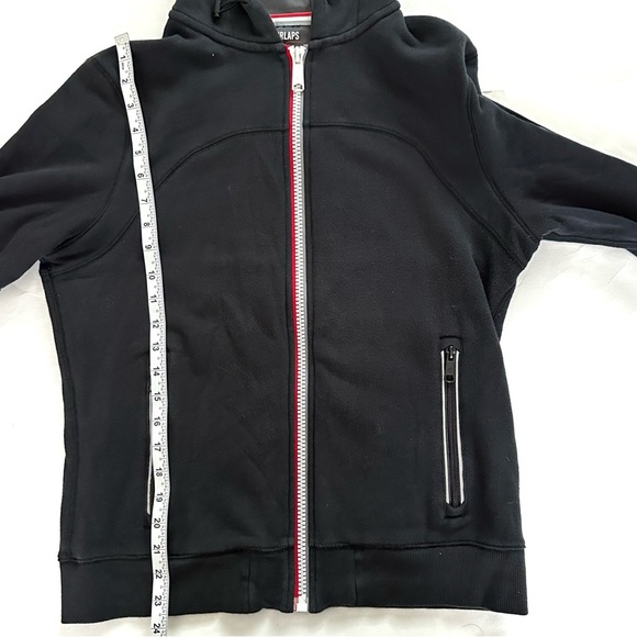 Four Laps x Peloton Men’s Full Zip Black Rush Hoodie Sweatshirt Size Small - Picture 7 of 9